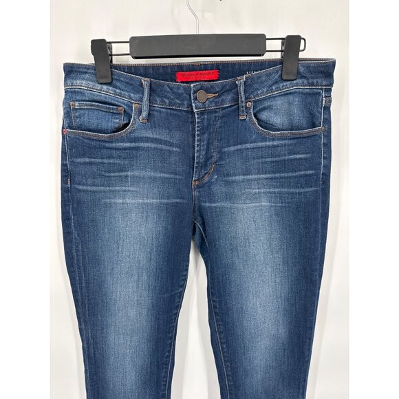 Articles of Society Skinny Jeans Women 28 Dark Blue Seattle Magnolia Wash Cotton - Picture 2 of 8